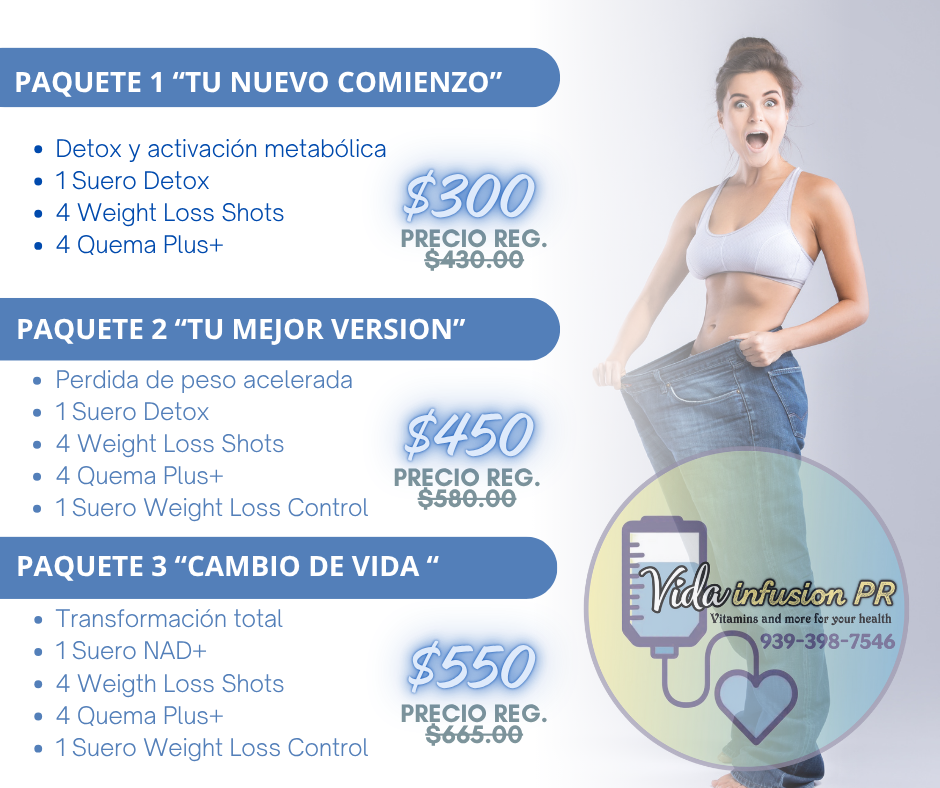 Programa Pérdida de Peso de forma Saludable Paquete 1 “Tu Nuevo Comienzo”