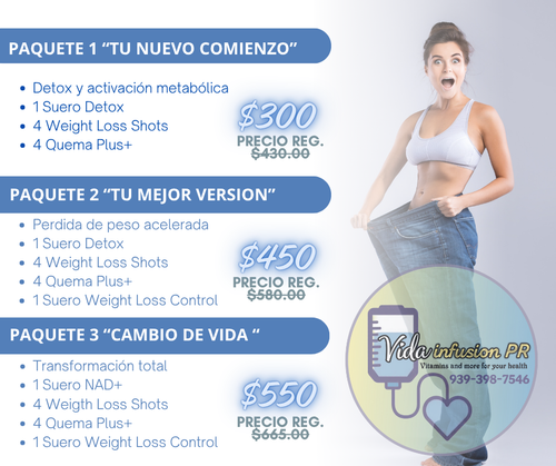 Programa Pérdida de Peso de forma Saludable Paquete 1 “Tu Nuevo Comienzo”